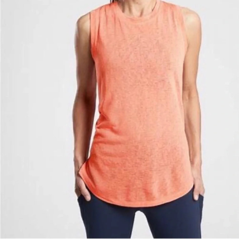 Athleta Breezy Coral Tank